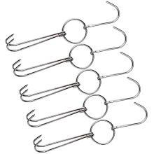 5Pcs Kinesiska Baconhängare, Skinkkrokar För