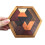 Sechseck Tangram Puzzle Holz Kinder pädagogisches 5