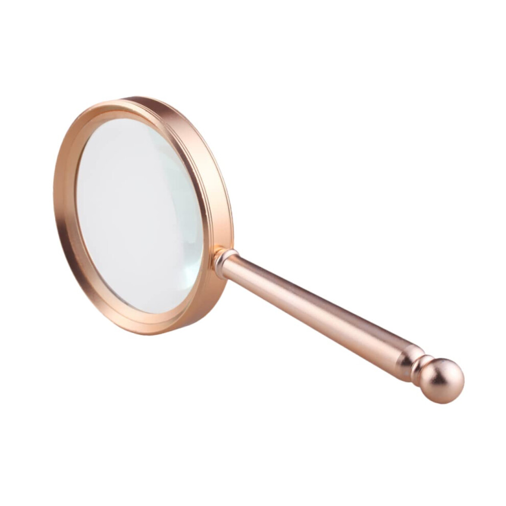 Reading Magnifier For Seniors Handheld Magnifying Glass, Scratch-Resistant, Senior-Friendly, Easy-Grip Handle
