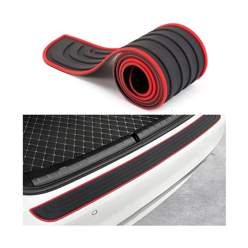 Rubber Bumper Protector For Mercedes Benz W205 C Class C180 C200 C260 Sill Protector 90CmX7Cm Scratch Abrasion Resistant
