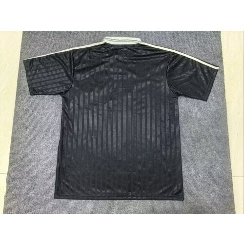 (Large) AD x Oasis Black Collared Jacquard Shirt (S–4XL) 2