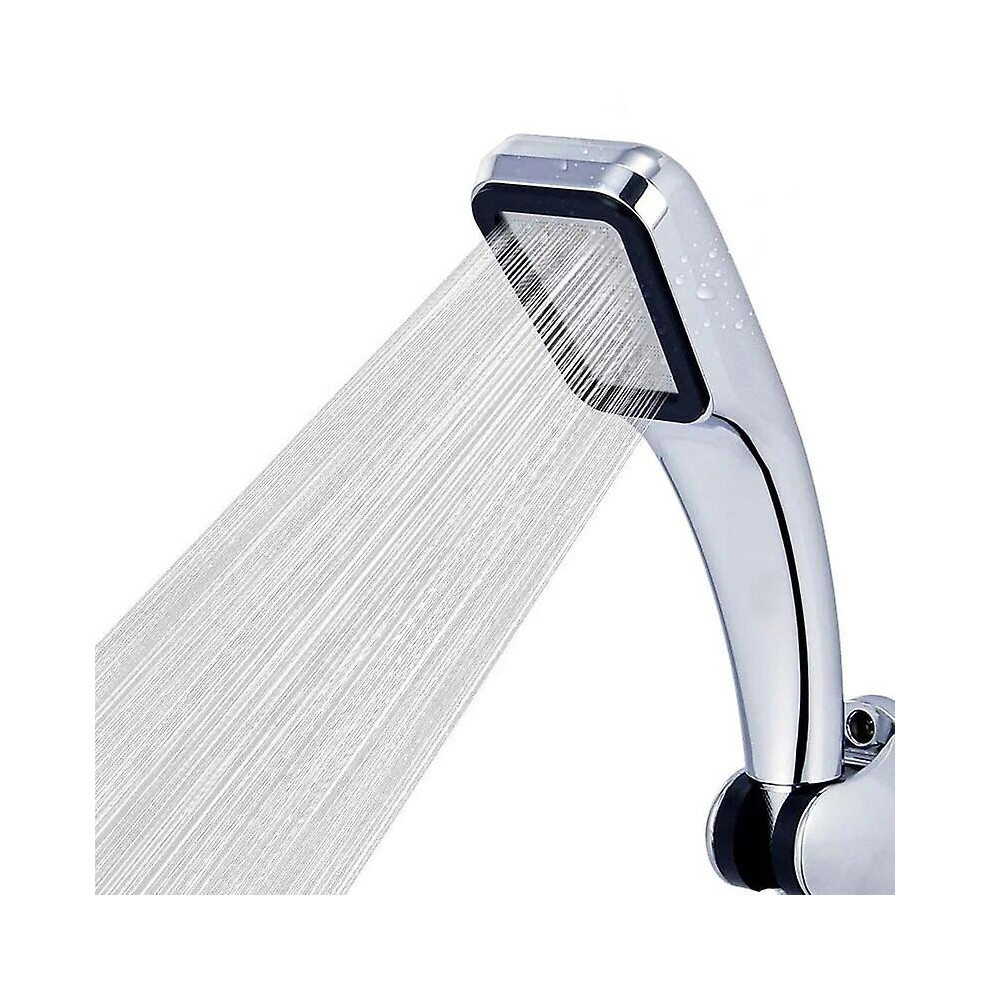 Kikidex (As Show, One Size) Premium Shower Head, Rain 300 Holes, Water Saving With Chrome Abs Rain Shower Head