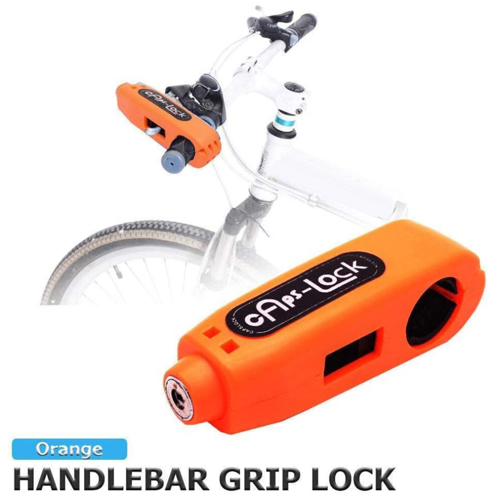 Motorcycle Handlebar Lock With Keyless Anti-Theft Security Clamp 8481356695560