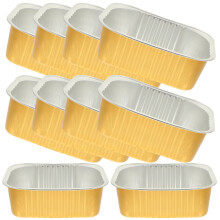 10Pcs Aluminiumfolie Tårtdiskar För Camping Matförvaring