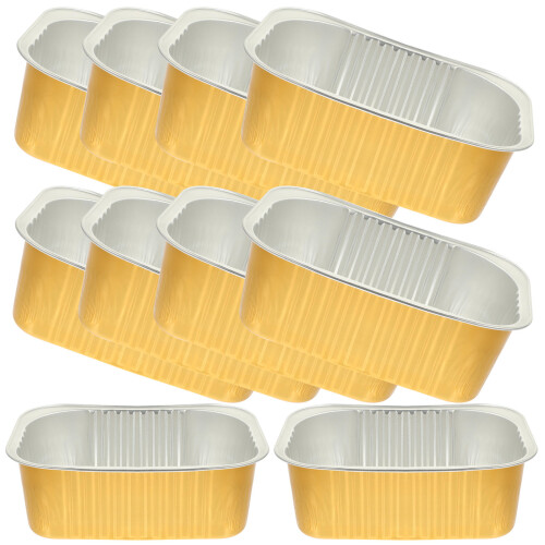 10Pcs Aluminiumfolie Tårtdiskar För Camping Matförvaring