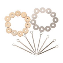 20 Sets Wooden Joint Accessories Bear Accessory Doll Animal Making