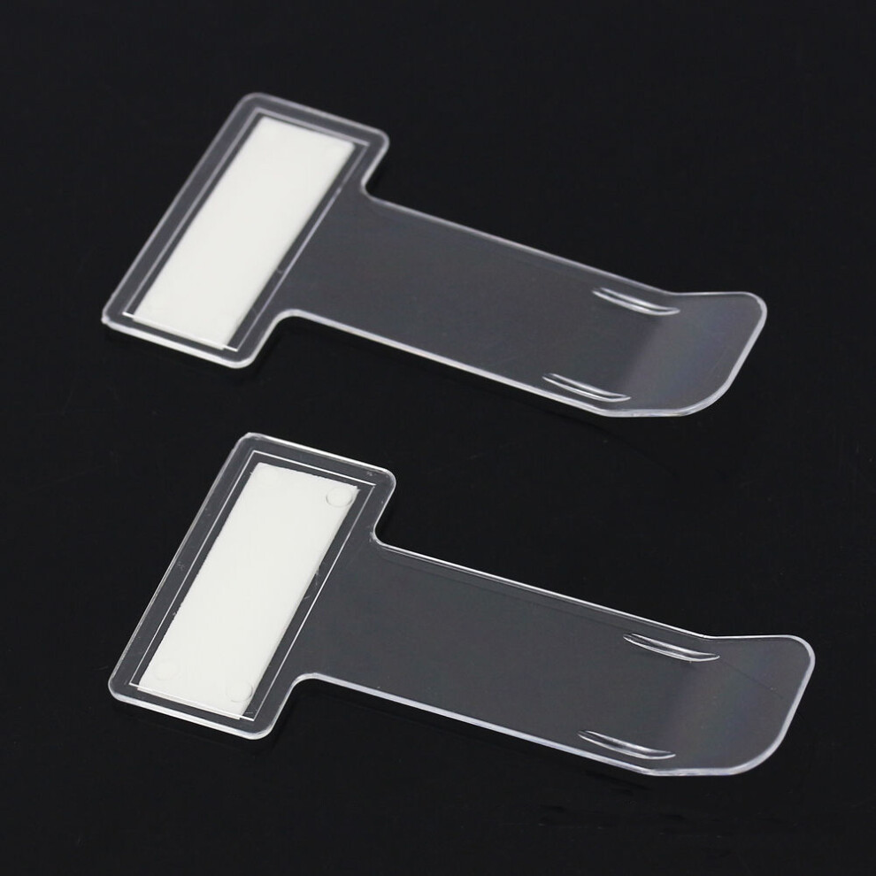 Clear Plastic Car Parking Permit Holder Clip 75Mmx40mm 6901356695718