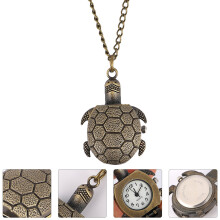 1 Styck Vintaget Fickur Kedja Unisex Kvartsdrift Mekaniskt