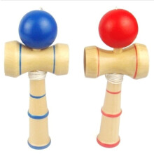 Stressabbau Holz-Jonglierball 12 cm Lernspielzeug für Kinder