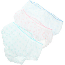 7Pcs Gravid Disposable Underkläder Andningsförmiga För Gravida Kvinnor