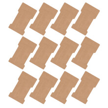 200 Pcs Hårklysningspresentationskort Visningshållare