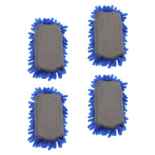 4 St Microfiber Tavelrader, Tvättbara, Shag Dry