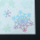 3Pcs Assorted Christmas Snowflakes Temporary Luminous Sticker Sheets 5