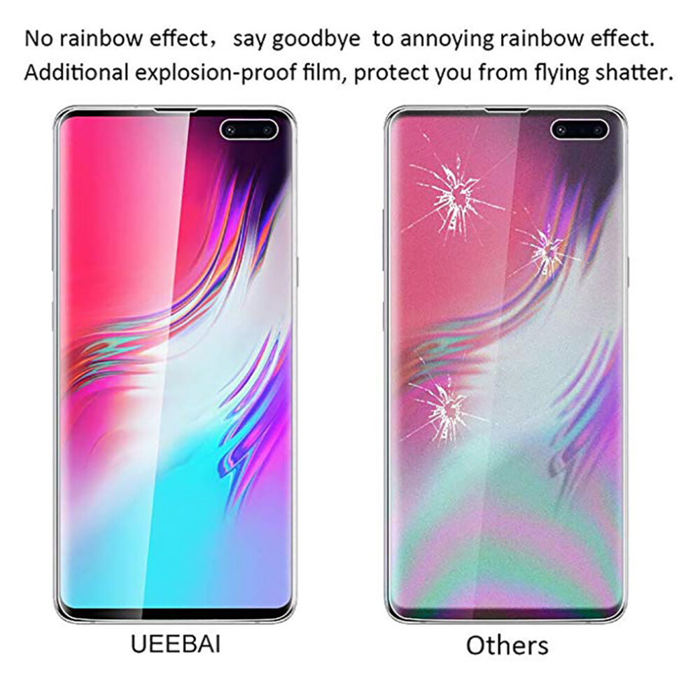 Full Coverage Screen Protector For Galaxy S10 5G - Bubble Free Film 7901356698961