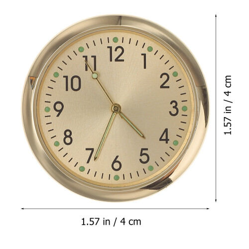 Car Dashboard Mini Clock Automobilornament Car Decor Miniklocka 1