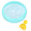 Small Pet Hamster Wheel Sky-Blue Quiet Plastic Exercise Toy 1
