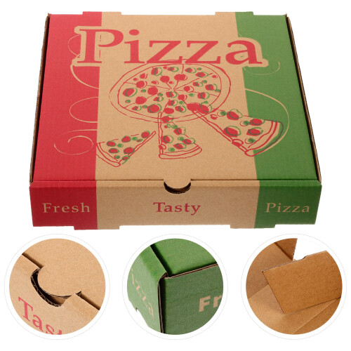 10Pcs Tom Papperspizzalåda 8 För Tantipizzor 2