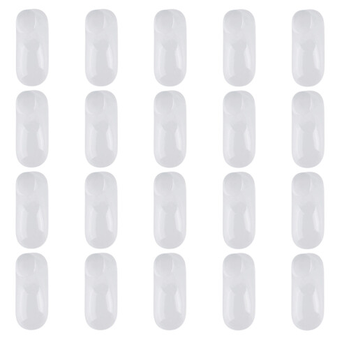 20Paires Support PVC Transparent Pour Chaussures Bébé