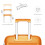 20Inch PP Luggage Hard Shell Suitcase With TSA Lock 4