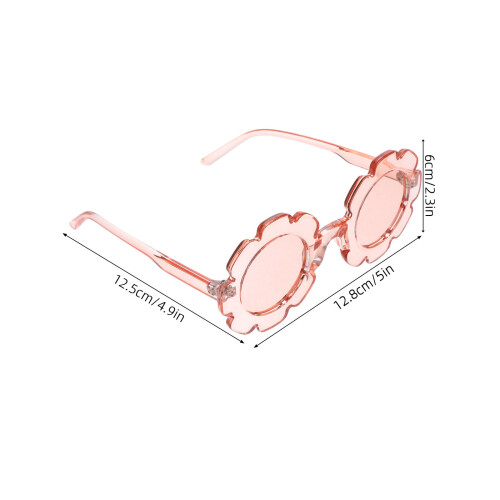 1 St Transparent Solglasögon Ram För Barn (Transparent Rosa) 1