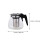 950ml glass teapot with infuser, heat-resistant tea pitcher 10