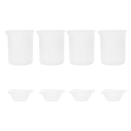 8Pcs Silikonfärgblandningsmugg För Pigmentfärgning 2