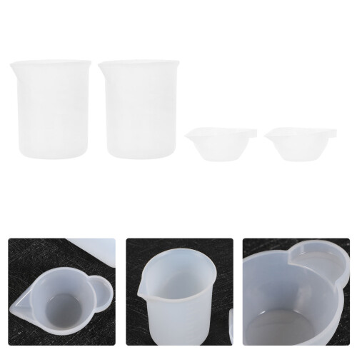 8Pcs Silikonfärgblandningsmugg För Pigmentfärgning 1