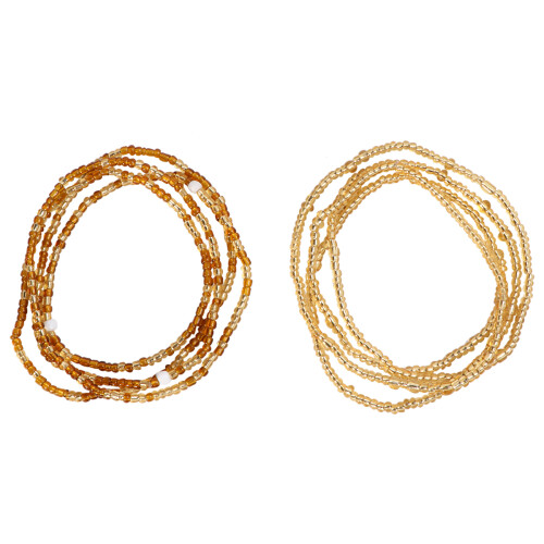 chaînes de taille en perles faites à pour bikini,