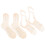 2 Par Vävda Stickningssockor Sockuppspännare DIY Modeller 4