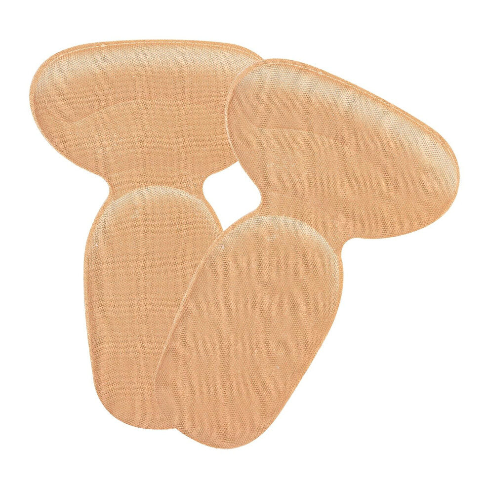 Brown Shoe Insole Reusable Soft | Heel Pain Relief Bunion Callus Blisters For Men & Women - (Brown)