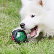 Pelota de goma resistente a mordidas para cachorros 90 g 7,6 x 7,6 cm N/A