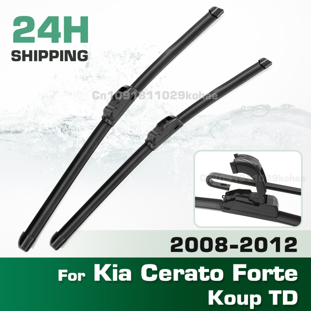 (2Pcs) Wiper Lhd&Rhd Front Wiper Blades Set For Citroen C3 Mk2 2009 - 2016 Windshield Windscreen Window Brush 24" 20" 6935159279806