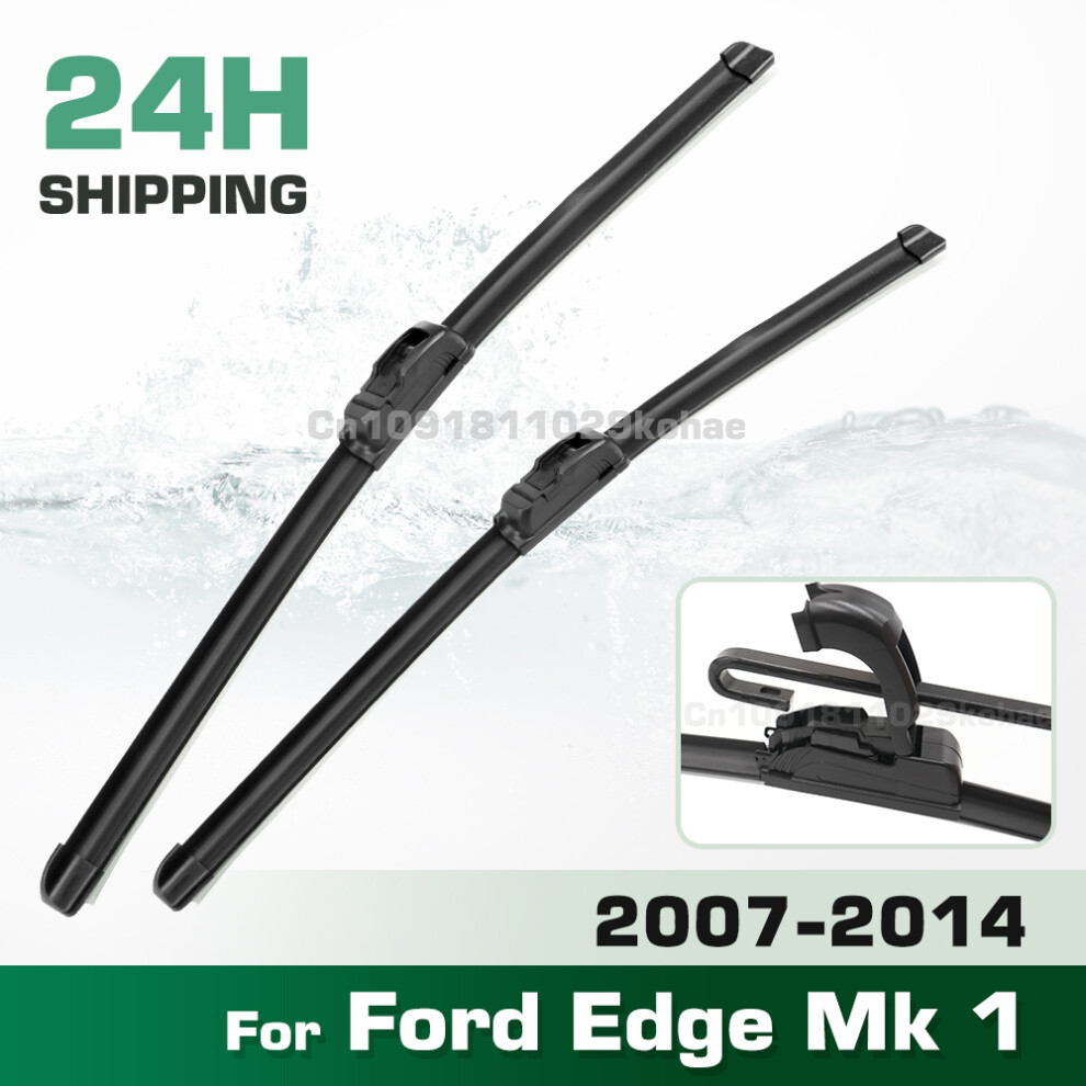 (2Pcs) Wiper Lhd&Rhd Front Wiper Blades Set For Ford Edge Mk 1 2007 - 2014 Windshield Windscreen Window Brush 26" 20" 6935159279776