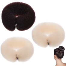 3Pcs Nylon Hårkrullar Flexibla För Krulligt Hår Diy Frisering