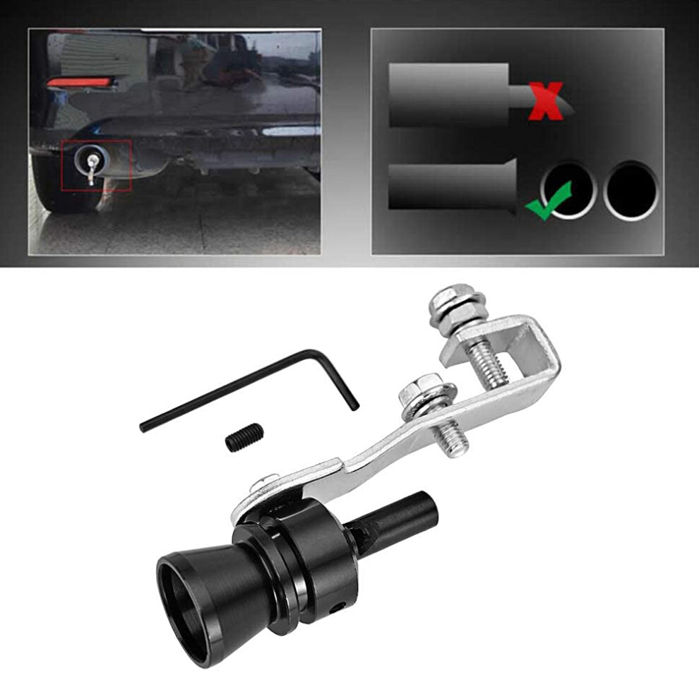 Turbo Sound Simulator Whistle For 1600-2400Cc Cars, 90-130G, Red/Black 4041356703371
