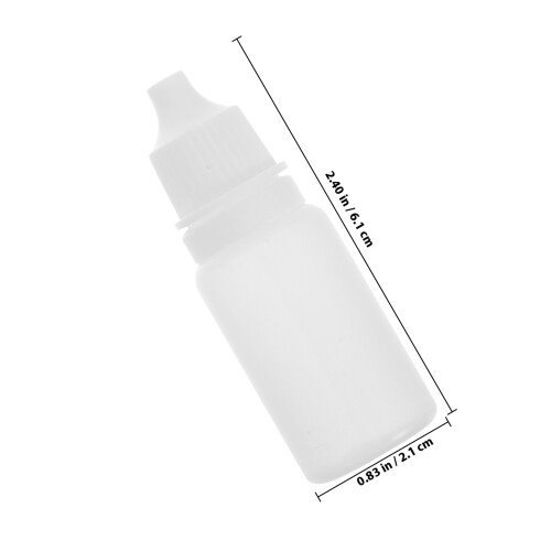 10 St Portabla Tryckbara Droppflaskor 10 Ml För Ögondroppar Och Vätskor 1