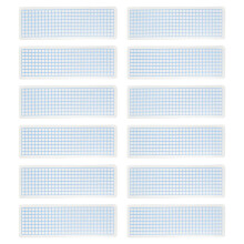 40Pcs Washi Kort Tape Provlistor Washi Tape Listor Plast Washi Kort