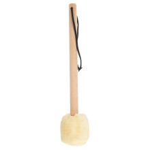 Wood Plush Trumkäpp Anti-Slip Basdrumtrumkäpp Instrument Bandtillbehör