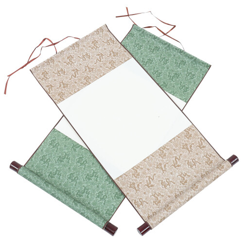 2 pezzi rotolo per calligrafia cinese, carta da sospeso