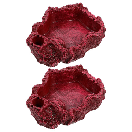 2 St Resin För Sköldpadda, Matningshållare 1