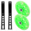 1 Par Barncykelstabilisator Slitstarka Hjälpredor Cykelaccessoar 9