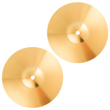 2St Professionella Cymbaler I Mässing För Trummor, Jazzcymbaler