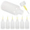 6Pcs Precision Needle Tip Applicator Squeeze Flask För Flytande Lim 10