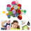 100Pcs Professionell Filtytor Tyg Filtytor Hantverk Patchwork 2