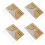 4St Kraftpappers Passhållare 4St PVC Passorganizer Plånbok 10