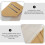 4St Kraftpappers Passhållare 4St PVC Passorganizer Plånbok 5