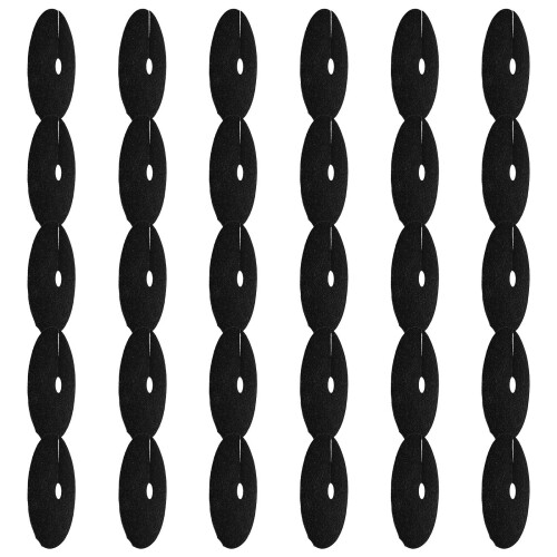 20Pcs Trädgård Odling Gräsbekämpning Tyg Ringar