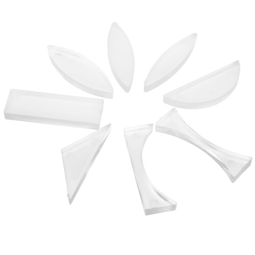 1 Set Optiska Linser Optikpaket Fysikdemonstration