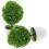 2St Konstgjorda Växter Boll, Imitationsväxt, Bonsai, 6