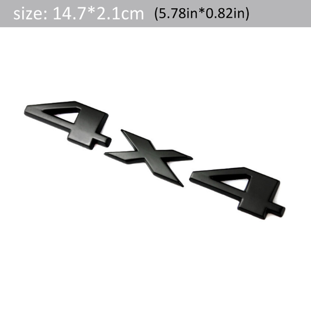 4X4 Auto Car Logo Badge Sticker 3D Emblem Decal For Truck Motor Vehicle 6941356707615